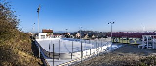 Venkovní kluziště Dačice