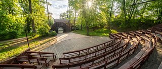 Otáčivé hlediště Týn nad Vltavou