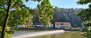 Chatový kemp Červený mlýn