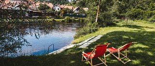 Upravené vstupy do Vltavy