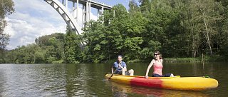 Na vodu na Lužnici nejkrásnější úsek Tábor-Bechyně