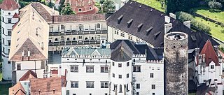 Černá věž na zámku v Jindřichově Hradci