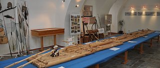 Muzeum řeky Otavy a voroplavby na zámku Střelské Hoštice