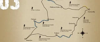 Pěšky přes Vacov na Bábu a Dědka