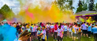 You can't escape the colours