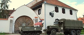 Dobčická tvrz 1945