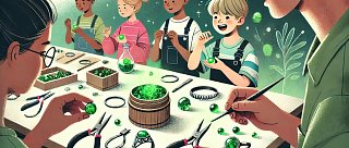 Workshop: Vyrob si svůj originální Vltavínový šperk