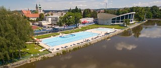 Plavecký stadion a letní plovárna České Budějovice
