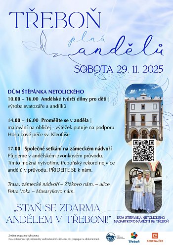 Třeboň plná andělů 2025
