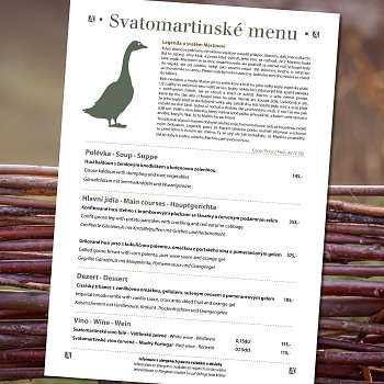 Svatomartinské menu