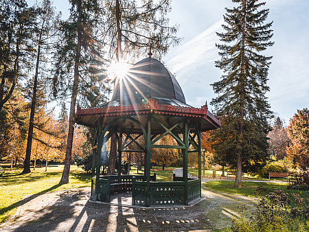 Městský park - hudební pavilon