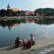 Potahová stezka podél Vltavy v Týně nad Vltavou