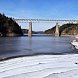 The highest railway bridge in the Czech Republic