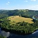 Vyhlídka na podkovu Vltavy Zduchovice